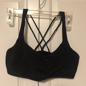Lululemon Black Bra Size 6